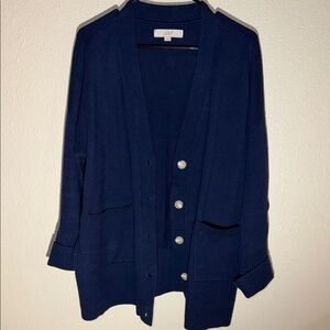 LOFT Deep Blue Women's Cardigan